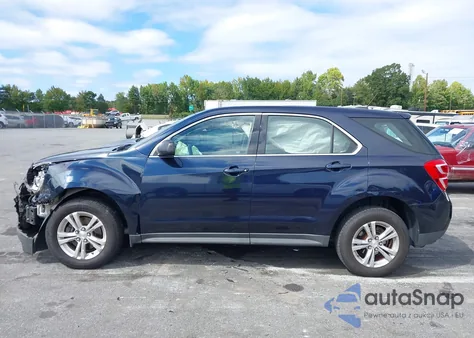 2016 Chevrolet Equinox Ls из США, поврежденный, VIN 2GNALBEK9G1134531